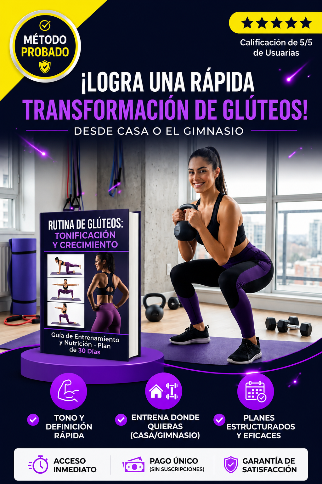 Glúteos redondos en 30 días