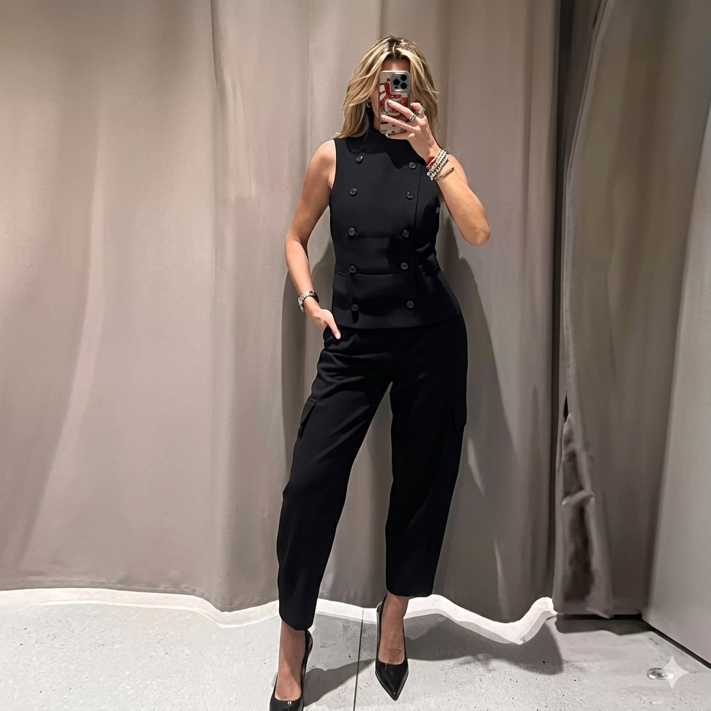 Chaleco Nudo Crop