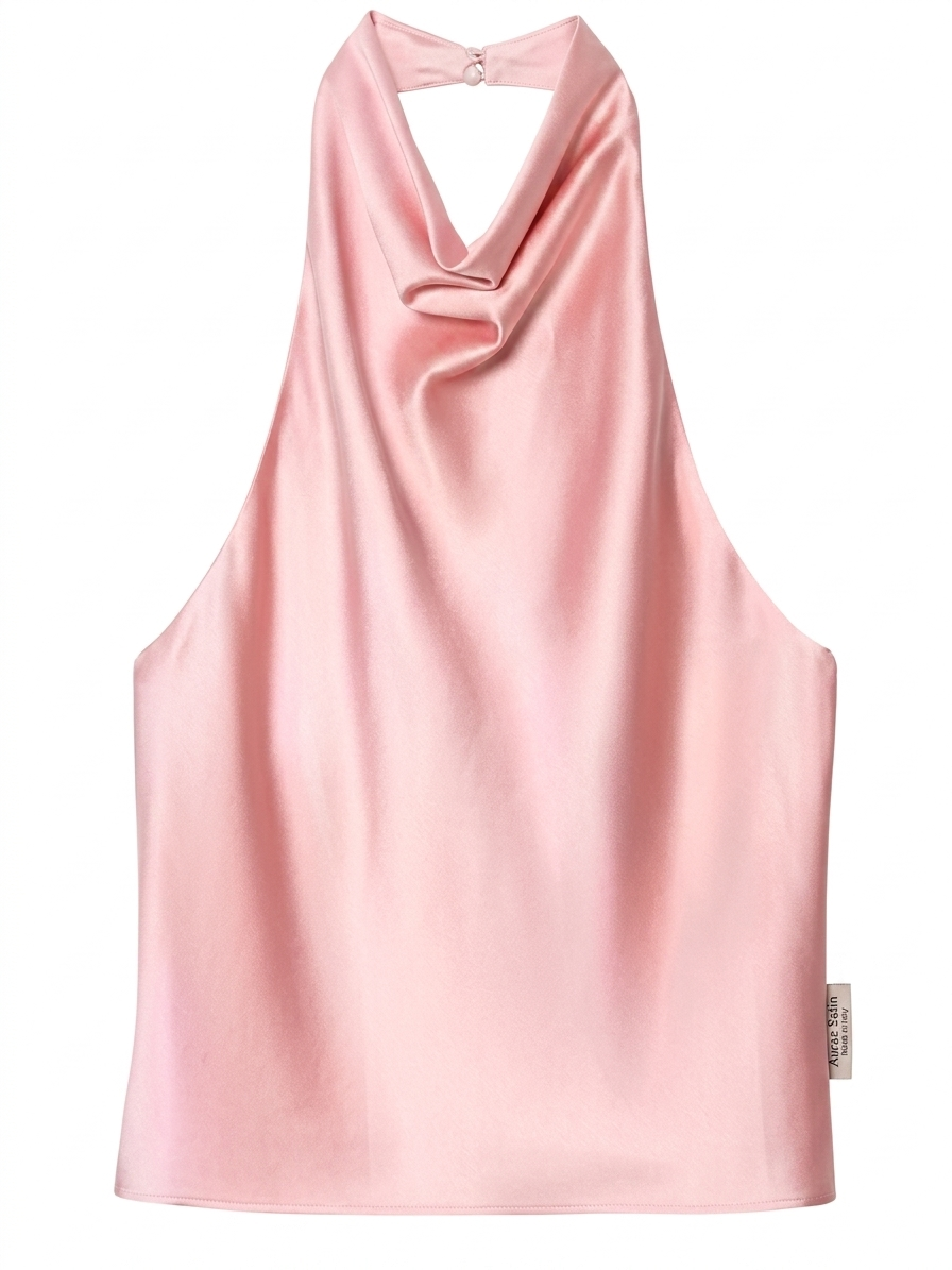 Top Halter Satin