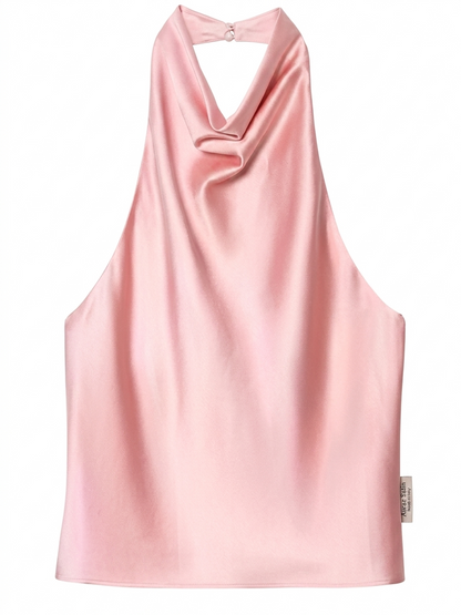 Top Halter Satin