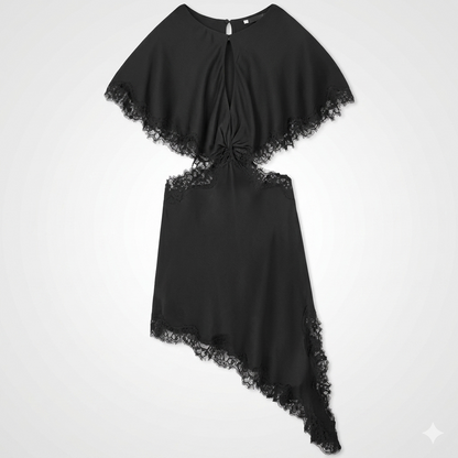 Vestido Satin Bat